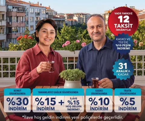 SGK Emeklilerine Özel Avantajlar Türkiye Sigorta'da!